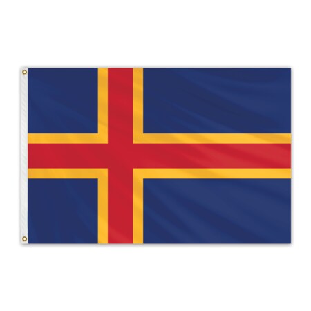 Aland Islands Outdoor Nylon Flag 3'x5'